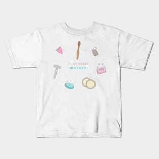 Zero waste movement Kids T-Shirt